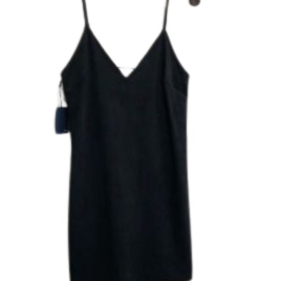 wilfred free- Vivienne Dress Dresses & Skirts - 💜 FINAL SALE🟪 NEW Wilfred Free V Neck Black Mini Sun Dress NWT  X-Small